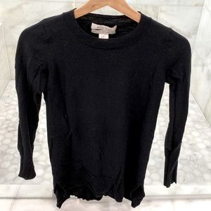 Ellen Tracy, 100% extra Find Merino wool ,size XS black